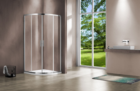Душевой уголок Vincea Garda VSQ-1G900CL, 900*900, хром, стекло Прозрачный