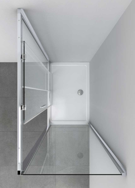 Душевой уголок Vincea Soft VSR-3SO8016CL, 1600*800, хром, стекло Прозрачный