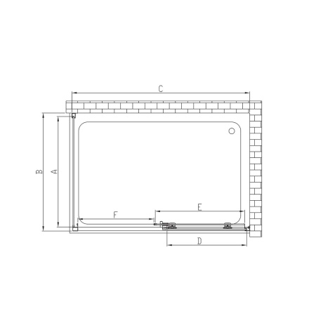 Душевой уголок Vincea Soft VSR-3SO9014CL, 1400*900, хром, стекло Прозрачный