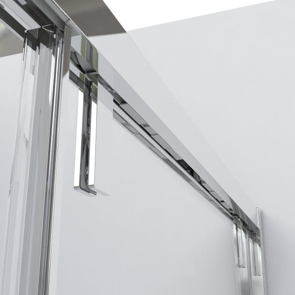 Душевой уголок Vincea Lugano VSR-1L1013CLB-1, 1300*1000,черный, стекло Прозрачный