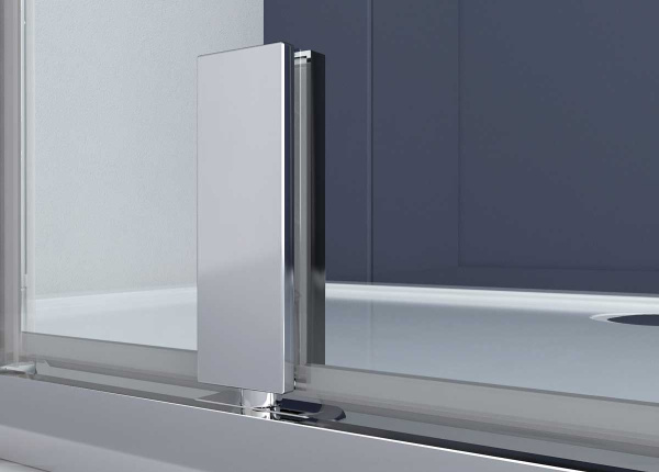Душевой уголок Vincea Penta VSP-3P100CLB, 1000*1000, черный, стекло Прозрачный