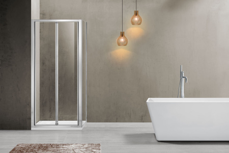 Душевой уголок Vincea Garda VSR-1G8090CL, 900*800, хром, стекло Прозрачный