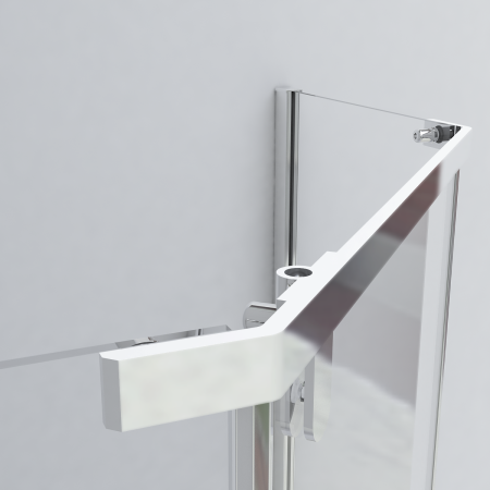 Душевой уголок Vincea Stresa VSP-1S900CLB, 900*900, черный, стекло Прозрачный