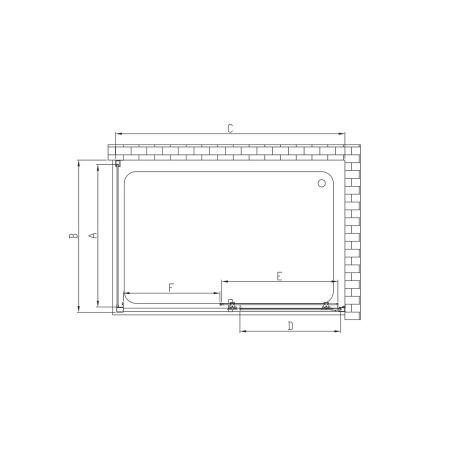 Душевой уголок Vincea Alpha VSR-3AL9010CL, 1000*900, хром, стекло Прозрачный