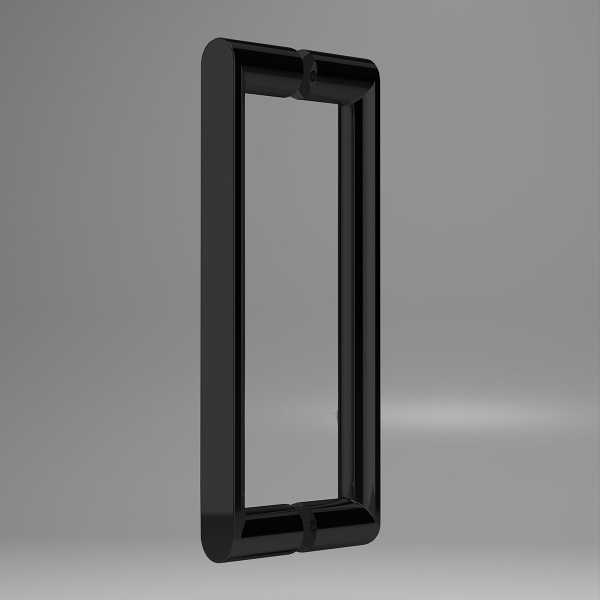 Душевой уголок Vincea Dice VSR-4D8014CLB, 1400*800, черный, стекло Прозрачный