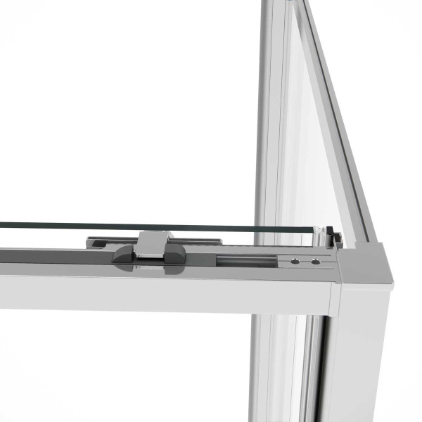 Душевой уголок Vincea Slim Soft VSR-1SS9010CL, 1000*900, хром, стекло Прозрачный