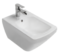 Биде подвесное ISVEA PRISSIMO цвет белый глянцевый 10PO41001