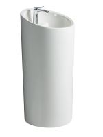 Раковина напольная WeltWasser WW LEERBACH 4546 GL-WT