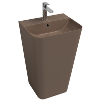 Раковина ISVEA Sott'Aqua напольная 500*420*830 цвет коричневый матовый 10SQ37001SV-2H