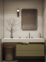 Зеркало Reflexon Night RX6149NT с фронтальной подсветкой, к/с, диммером 600х800