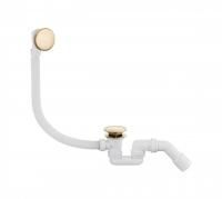 Автоматический сливы-перелив для ванны Grocenberg GB230 Золото матовый