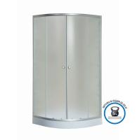 Душевой уголок Niagara Eco NG-007-14 (90х90х195) низкий поддон(13см),стекло матовое,