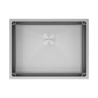 Мойка Paulmark NEXT 58 UNI PM215844-BS 440х580х200 мм, нержавеющая сталь, нержавеющая сталь