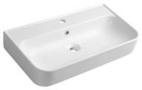 Раковина, ISVEA, SistemaU накладной -1, с переливом, без креплений, цвет-белый 10PL53070SV