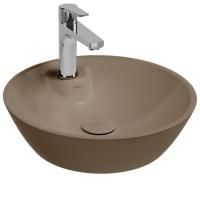 Раковина ISVEA SistemaY Soft накладная 450*450*120 1 цвет коричневый матовый 10SY65045SV-2H