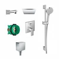 Душевая система Hansgrohe Vernis Shape SET, хром, SetC1