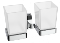 Стакан двойной для зубных щеток CeramaLux Cube 12603