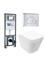 Комплект инсталляции с унитазом Weltwasser MARBERG 410 + GELBACH 043 MT-WT + MAR 410 RD CR