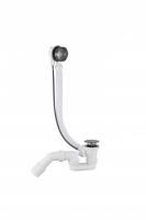 Полуавтоматический сливы-перелив для ванны Grocenberg GB240 Графит