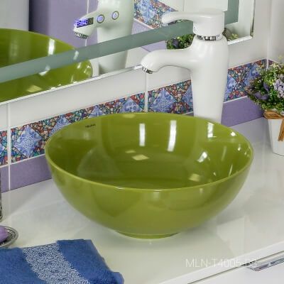 Раковина MELANA MLN-T4005-B8 (салатовая)