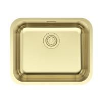 Мойка Paulmark VELLO 53 UNI VE53-LG 533х433х200 мм, нержавеющая сталь, светлое золото