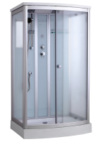 Душевая кабина Timo Standart T-6615 Silver Fabric  (120*90*220)