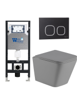 Комплект инсталляции с унитазом Weltwasser AMBERG 506 + GELBACH 041 MT-GR + AMBERG RD-BL