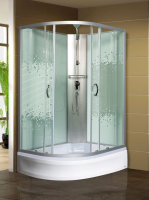 Душевая кабина МОНОМАХ МОНОМАХ Б/К 110/80/24 МЗ R 1100х800х2060мм