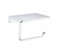 Настенный бумагодержатель плоский Grocenberg AC0027 (Хром)