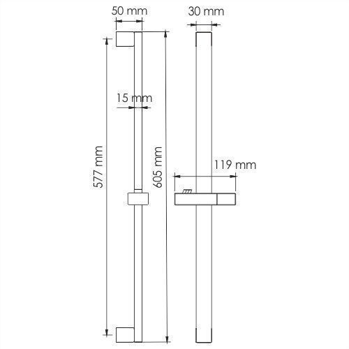 Стойка для душа Wasserkraft A123