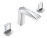 Смеситель для раковины Boheme Venturo 150-WCR-ICE белый, хром