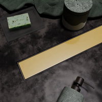 Душевой лоток Veconi Stesso Gold 700