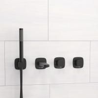 Встраиваемый комплект для ванны WasserKRAFT с лейкой и изливом A9151.264.315.327.242.217