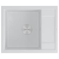 Мойка Paulmark FLUGEN 50-600 PM216050-WH 500х600х200 мм, IT-GRANIT, белый