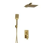 A55201 Встраиваемый комплект для душа WasserKRAFT с верхней душевой насадкой и лейкой