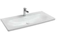 Раковина накладная ISVEA Sistema 121см цвет белый глянцевый 10SS50121SV