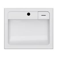 M85AWCC0602WG X-Joy, Раковина над стиральной машиной AM.PM, литьевой мрамор, 60 см, белый глянец