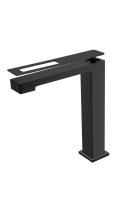 Смеситель для умывальника Boheme Q 142-BB Black Black