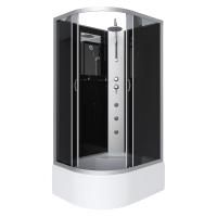 Душевая кабина Niagara Classic NG-2510-14RBKTG (120х80х210) высокий поддон(40см),стекло тонированное