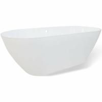 Ванна из литьевого мрамора Taliente Nemi NE18078 180х78,5 отдельностоящая овальная