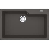 Кухонная мойка FRANKE 114.0741.506 из материала Fragranite UBG 610-72, грифельный серый (стоп-вентиль в комплекте)