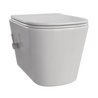 Унитаз Taliente Correto CR25200+SMcromo подвесной