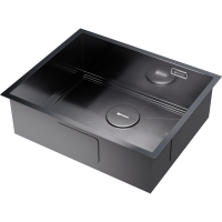 Кухонная мойка Omoikiri Kasen 54-16-INT-GM нерж. сталь/вороненая сталь 4997061