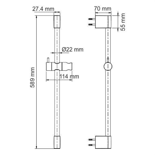 Стойка для душа Wasserkraft A192