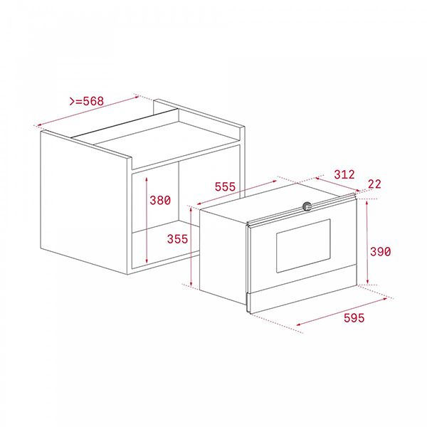 Микроволновая печь TEKA ML 822 BIS R