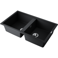 Кухонная мойка Omoikiri Kitagawa 86-2-GB Artceramic/графит 4993492