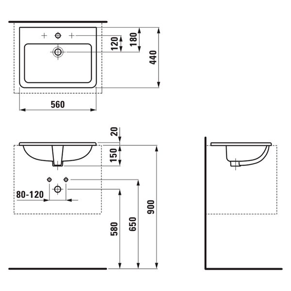 Раковина Laufen Pro S 8189630001041