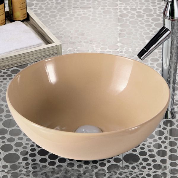 Раковина MELANA MLN-T4005-B16 (кремовая)