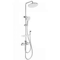 Душевая система с техническим душем и термостатом WONZON & WOGHAND, Хром (WW-C3011-A1-CR)
