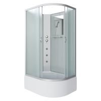 Душевая кабина Niagara Classic NG-2310-14LBKG (120х80х200) высокий поддон(40см),стекло матовое